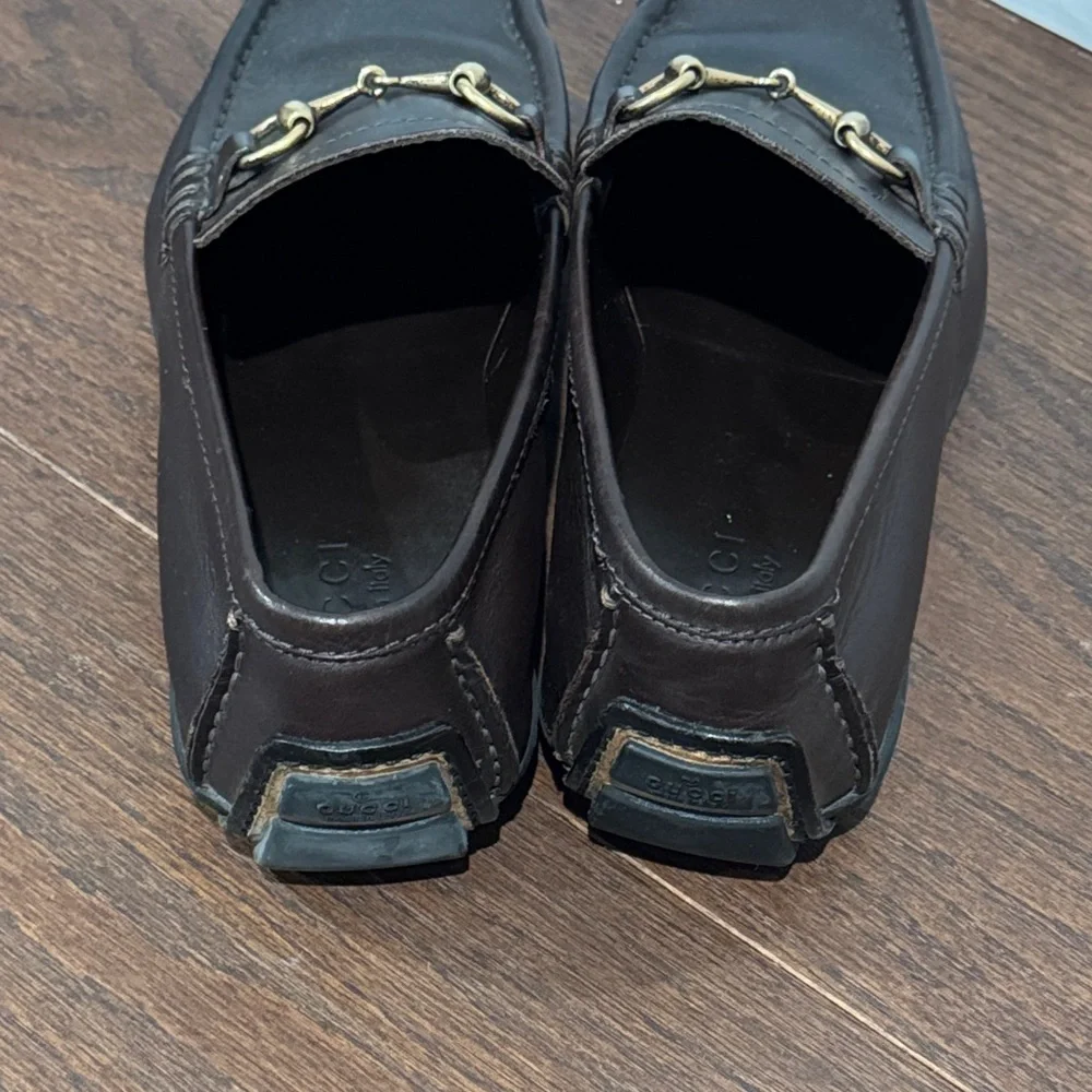Gucci brown leather